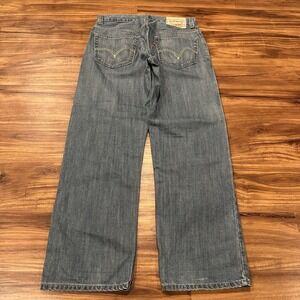 Levis 559 Jeans Mens 32x30 Blue Relaxed Straight Denim Medium Wash Casual